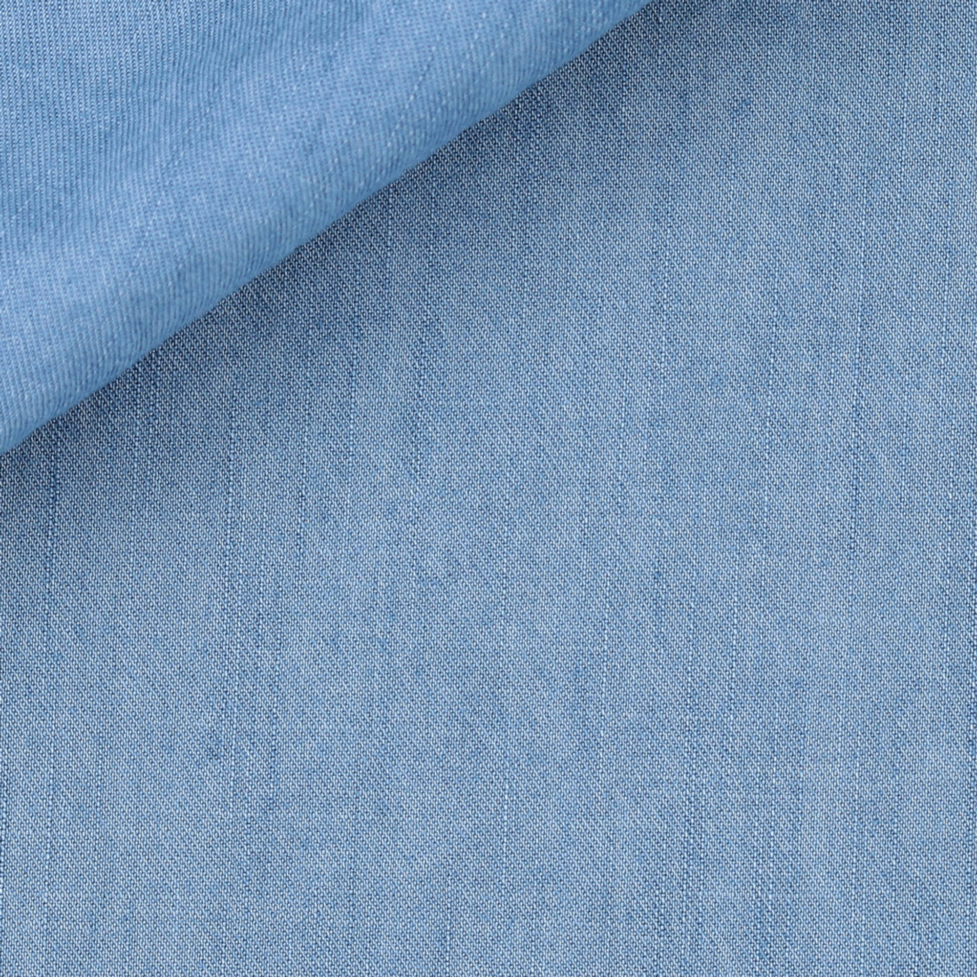 Shirt Denim Plain Blue CH107068 | Swann