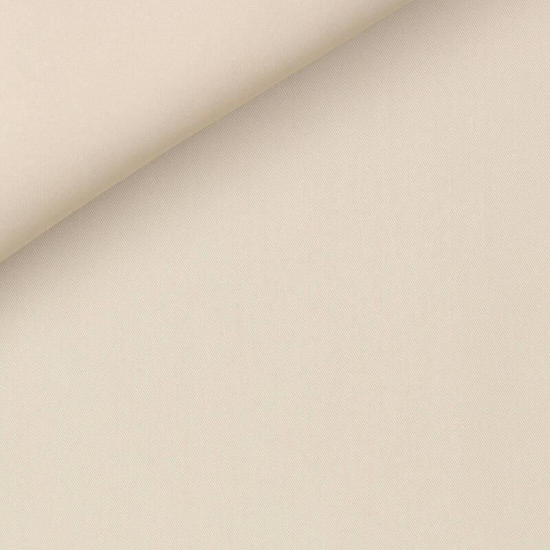 Plain ecru twill fabric for a wedding shirt