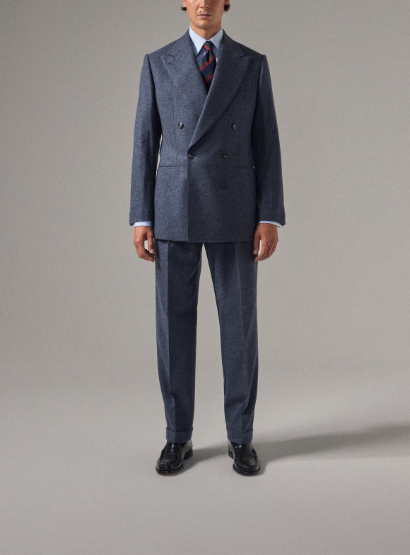 Blue-Grey Flannel Suit