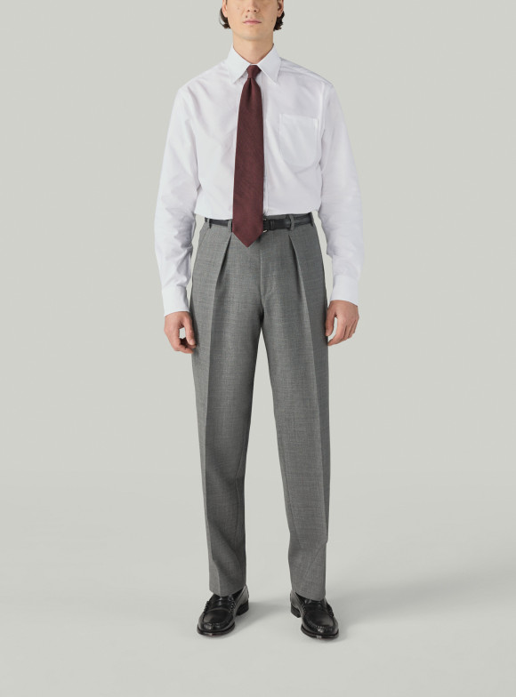 Mid-Grey Fresco Trousers