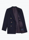 Navy Fresco Double Breasted Blazer