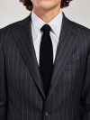 Charcoal Grey Stripe Suit