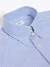 Shirt Poplin Stripes Blue