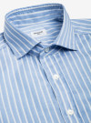 Shirt Linen Stripes Blue