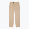 Beige moleskin chino with frogmouth pockets