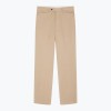 Beige moleskin chino with frogmouth pockets