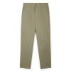 Chino with 2 pleats olive twill