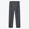 Grey flannel dress pants