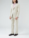 Beige Linen Suit