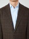 Prince of Wales Classic Brown Jacket