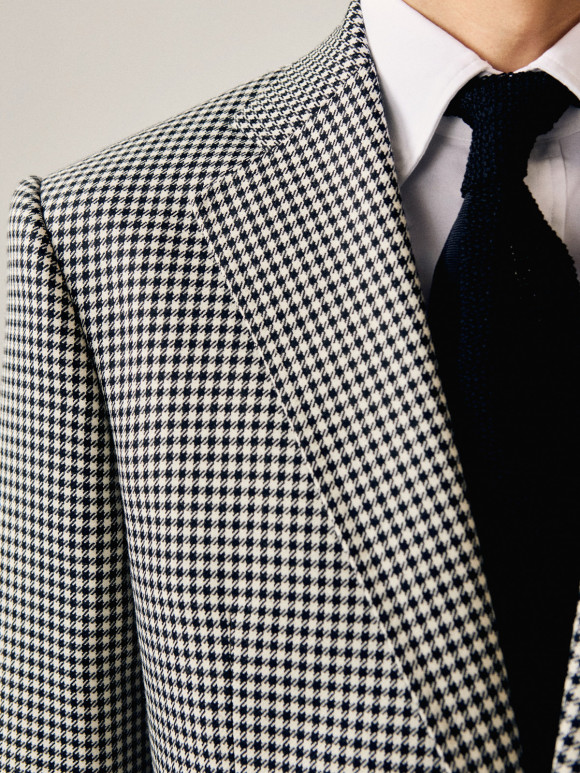 Shepherd Jacket Black White