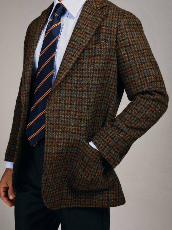 Olive Gun Club Tweed Jacket