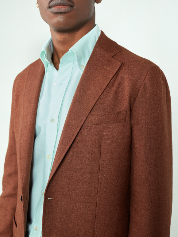 Plain Green Oxford Shirt