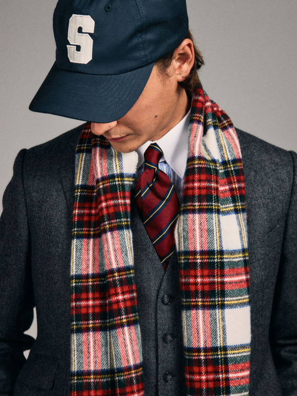 Grey Flannel Three-Piece Suit