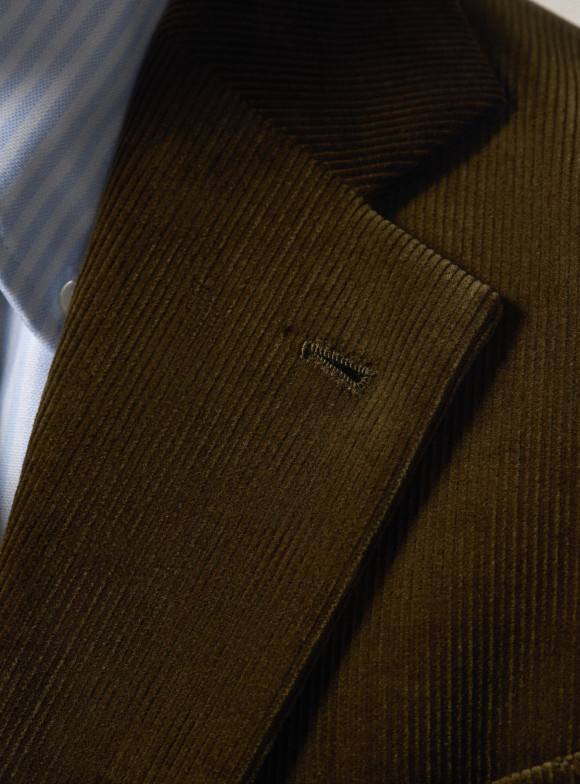 Olive Corduroy Suit