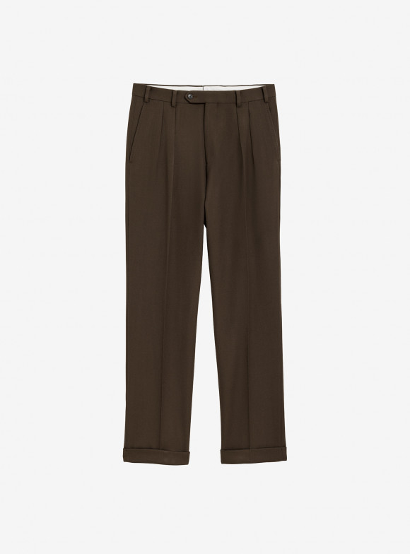 Brown Cavalry Twill Trousers