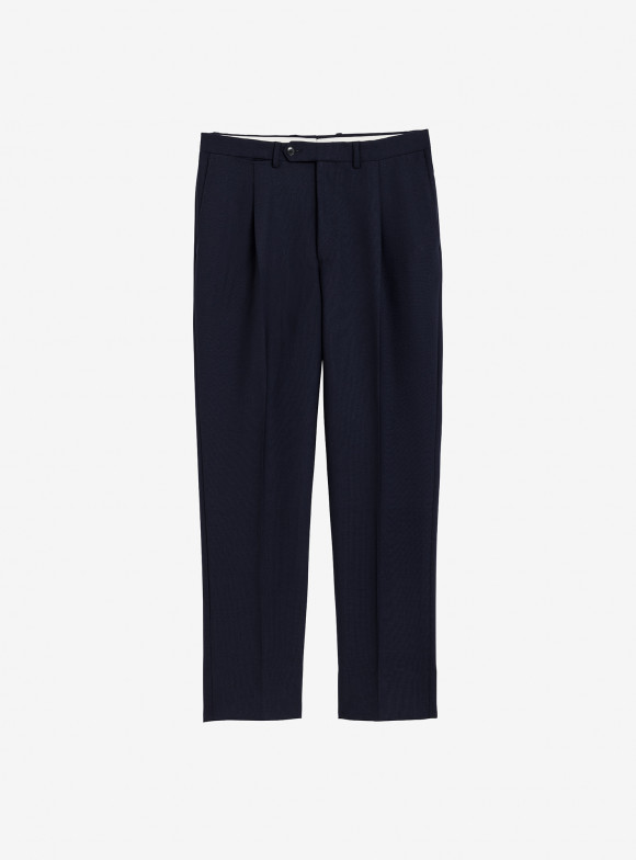 Navy Fresco Trousers