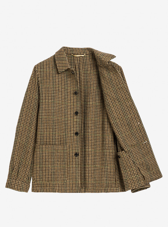 Work Jacket Gun Club Beige Green