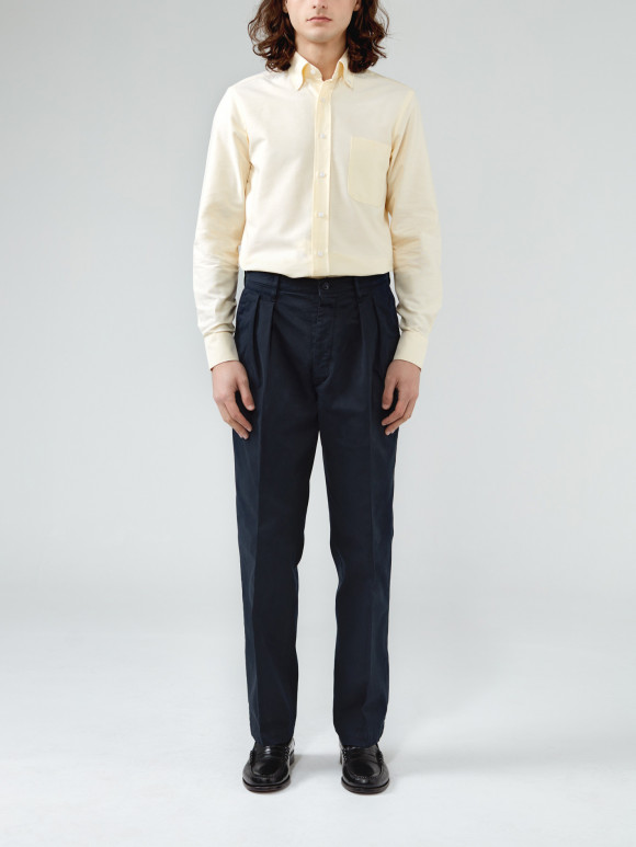 Shirt Oxford Plain Yellow