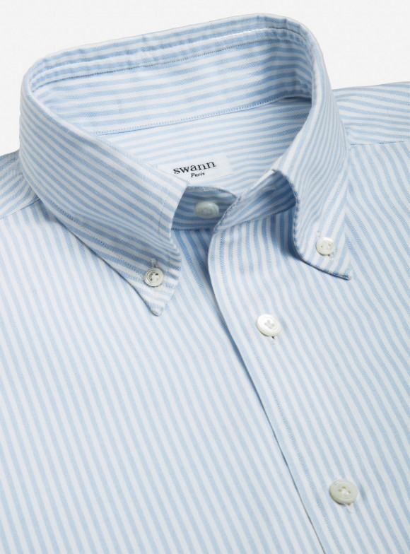 Shirt Oxford Stripes Blue