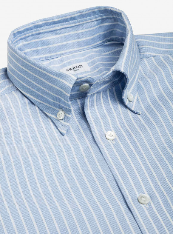 Shirt Oxford Stripes Blue