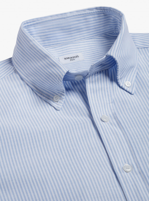 Shirt Oxford Stripes Blue