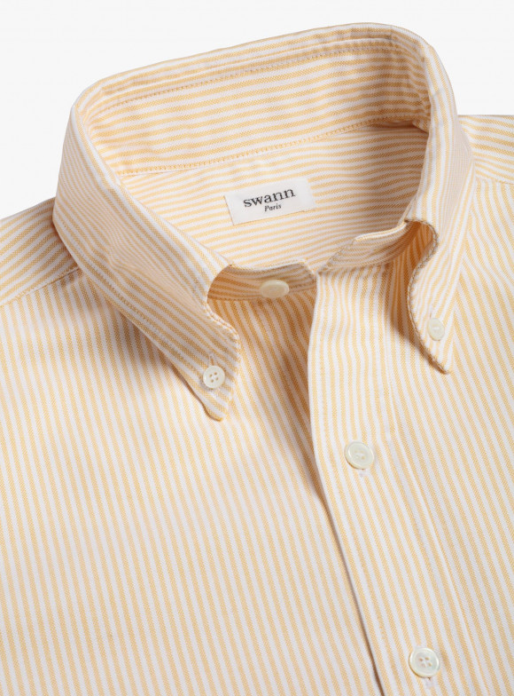 Shirt Oxford Stripes Yellow