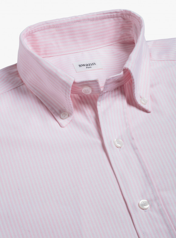 Shirt Oxford Stripes Pink
