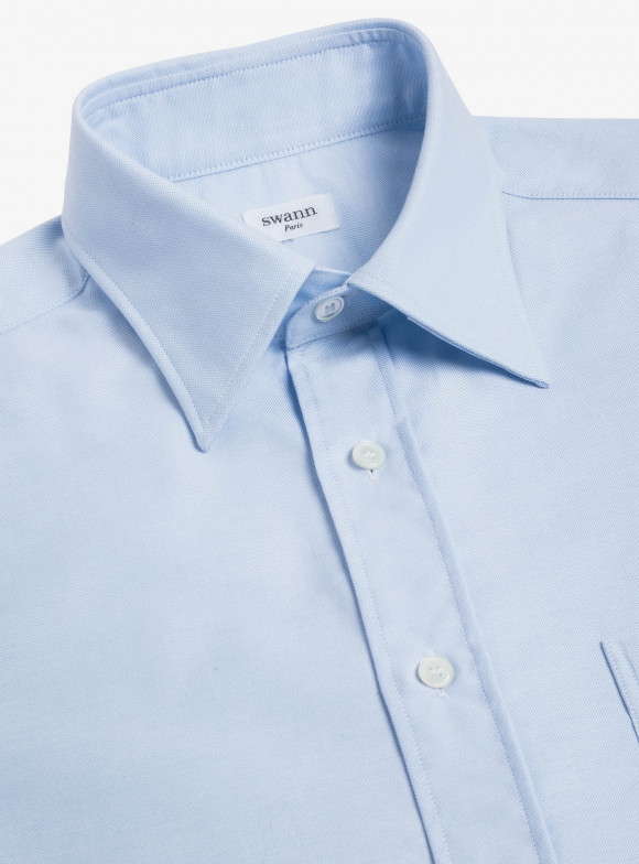 Shirt Oxford Plain Blue