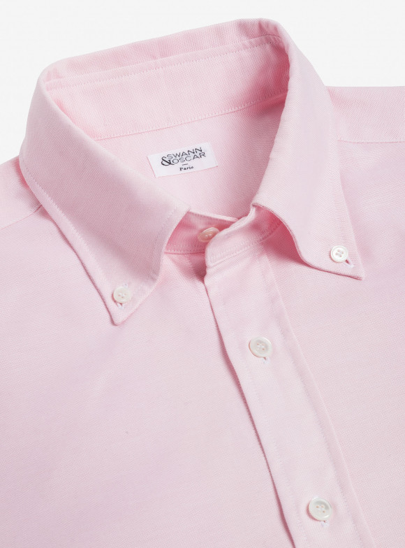 Shirt Oxford Plain Pink