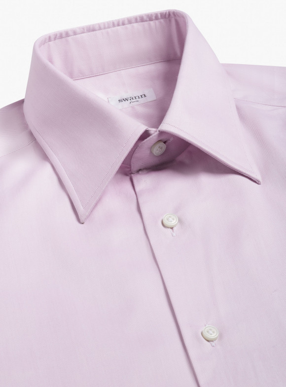 Shirt Twill Plain Purple