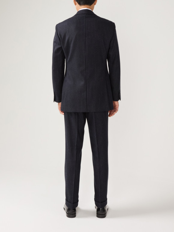 Chalk Stripe Flannel Suit