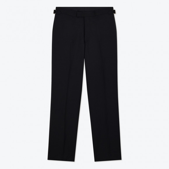 Grain de poudre black tuxedo pants