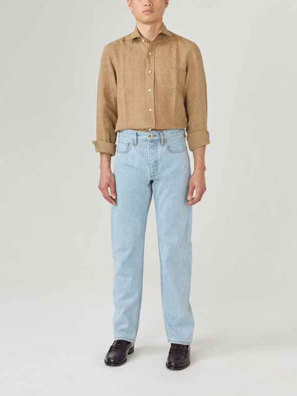 Light Washed Selvedge Jeans