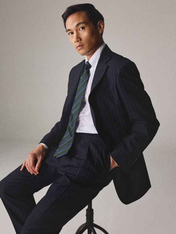 Chalk Stripe Fresco Suit