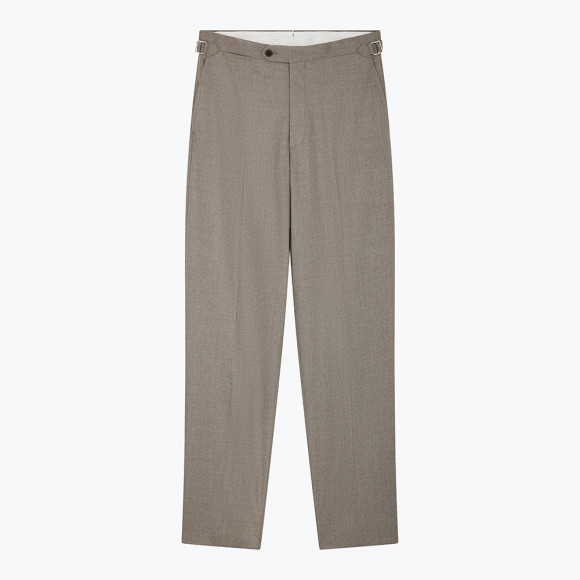 Taupe flannel pants