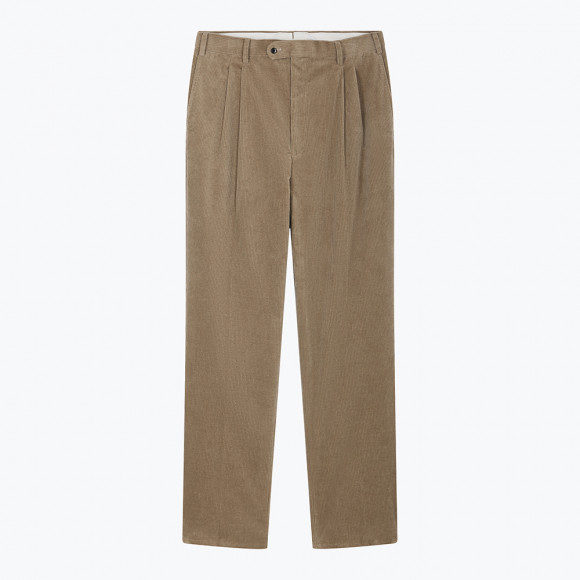 Beige corduroy pants