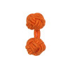 Knot Cufflink Orange