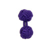 Knot Cufflink Purple