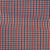 Poplin Check Pattern Blue Red