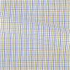 Poplin Check Pattern Blue Orange