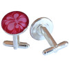 Cufflink Bloom Red