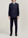 Navy Linen Suit