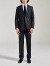 Charcoal Grey Stripe Suit