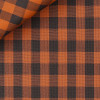 Linen Check Pattern Brown