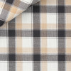 Twill Check Pattern Brown