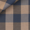 Twill Check Pattern Brown