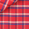 Twill Check Pattern Red