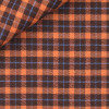 Twill Check Pattern Orange