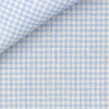 Linen Check Pattern Blue